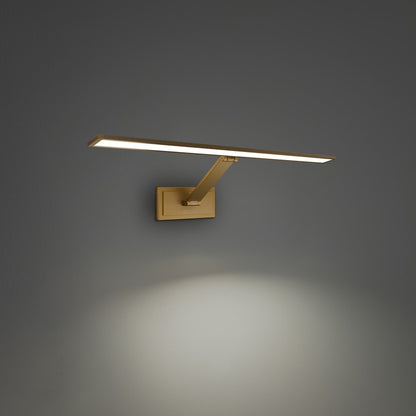 Modern Forms Diver 1Lt 24" LED Picture Light, 3500K, Aged Brass