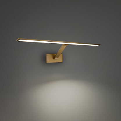 Modern Forms Diver 1Lt 30" LED Picture Light, 4000K, Aged Brass