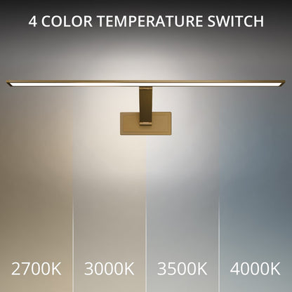 Modern Forms Diver 1Lt 30" LED Picture Light, 4000K, Aged Brass