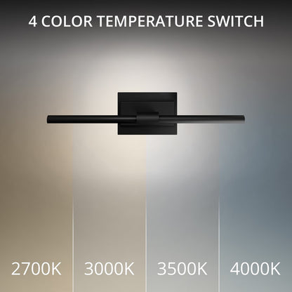 Modern Forms Inlet 1Lt 18" LED Picture Light, 3500K, Black