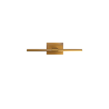 Modern Forms Inlet 1Lt 18" LED Picture Light, 4000K, Aged Brass