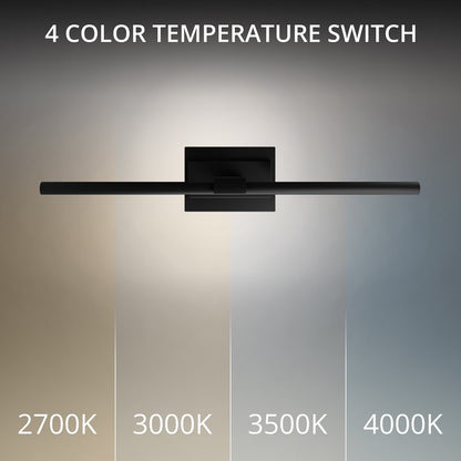 Modern Forms Inlet 1Lt 24" LED Picture Light, 3000K, Black