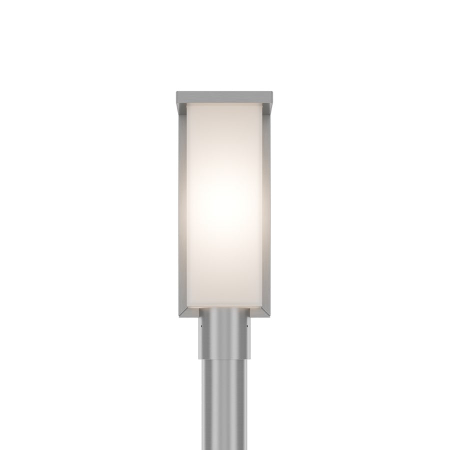 Modern Forms Ledge 16.8" LED Outdoor Post Light, 3000K, Aluminum/White