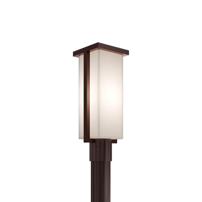 Modern Forms Ledge 16.8" LED Outdoor Post Light/3000K, BZ/WH - PM-W1417-30-BZ