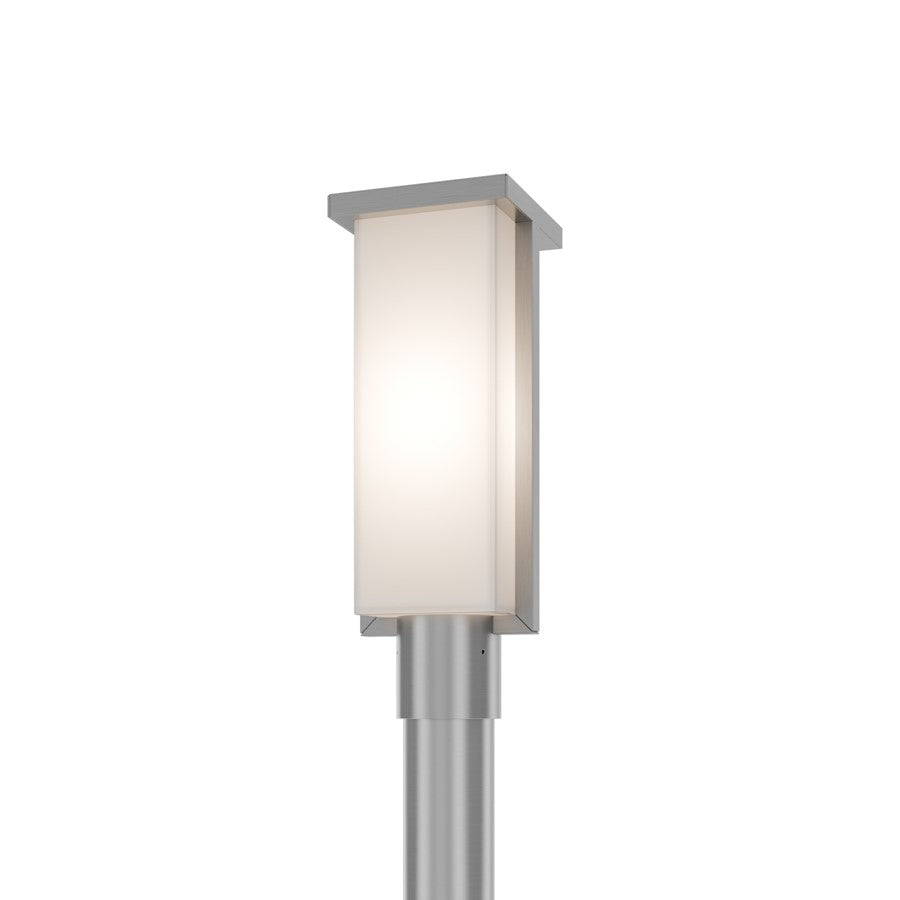 Modern Forms Ledge 16.8" LED Outdoor Post Light, Aluminum/White