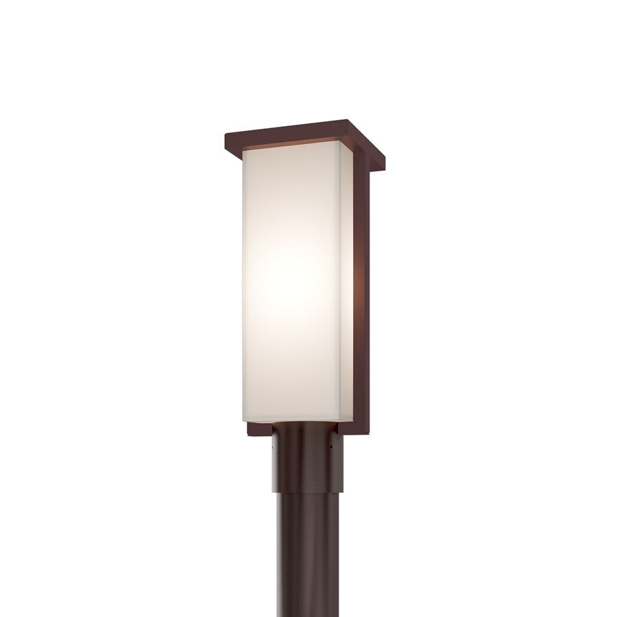 Modern Forms Ledge 16.8" LED Outdoor Post Light, Bronze/White