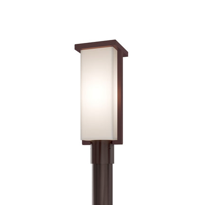 Modern Forms Ledge 16.8" LED Outdoor Post Light, Bronze/White