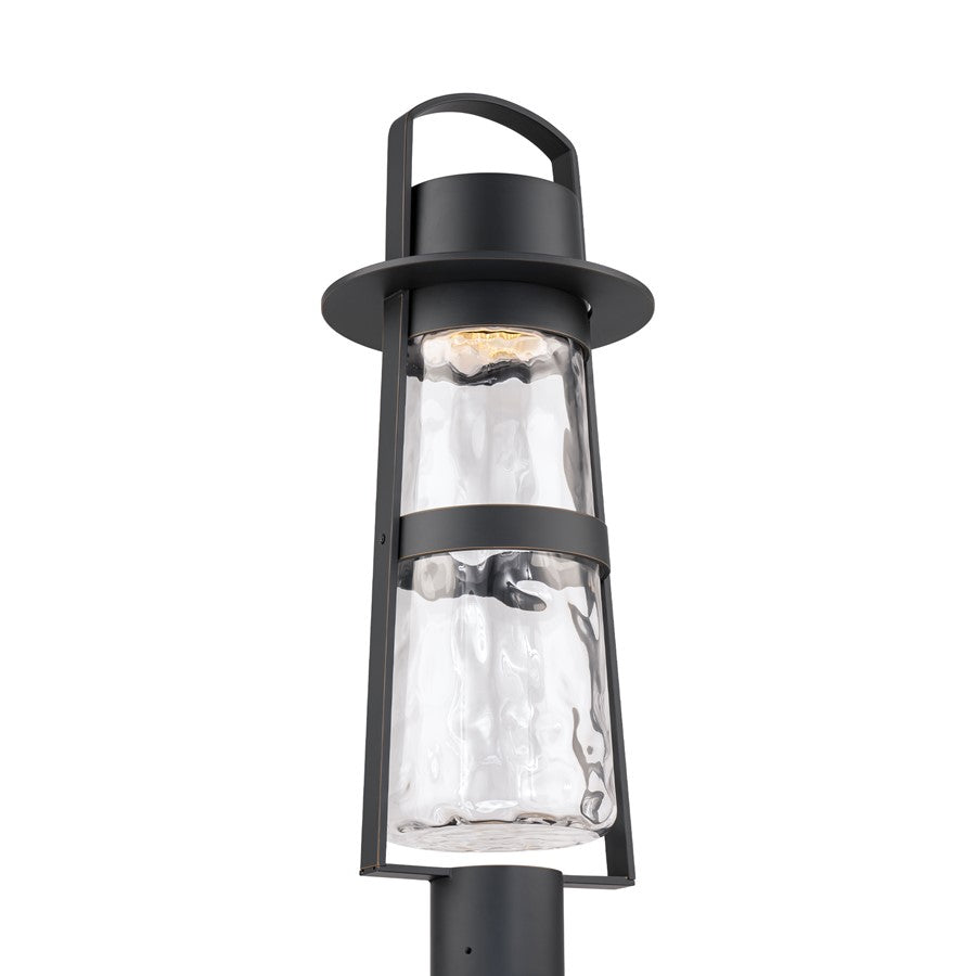 Modern Forms Balthus 23.4" LED Outdoor Post Light, Bronze/Clear - PM-W28523-ORB
