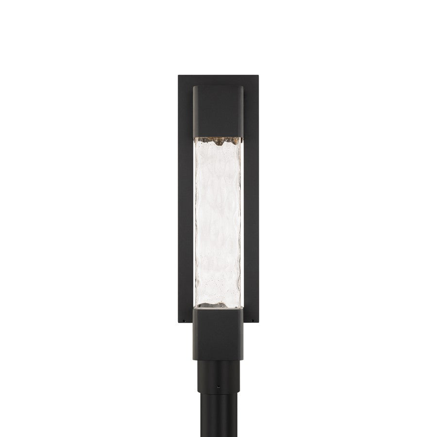 Modern Forms Mist 1Lt 23" LED Outdoor Post Light, Black/Seedy