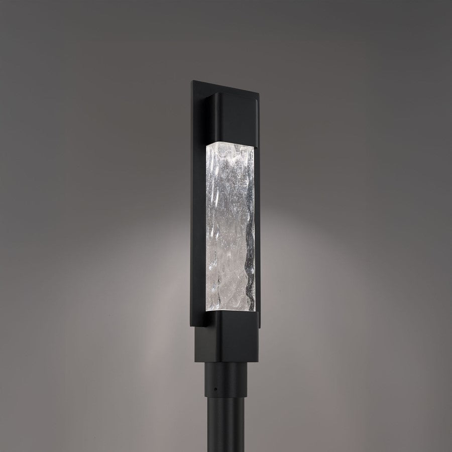 Modern Forms Mist 1Lt 23" LED Outdoor Post Light, Black/Seedy