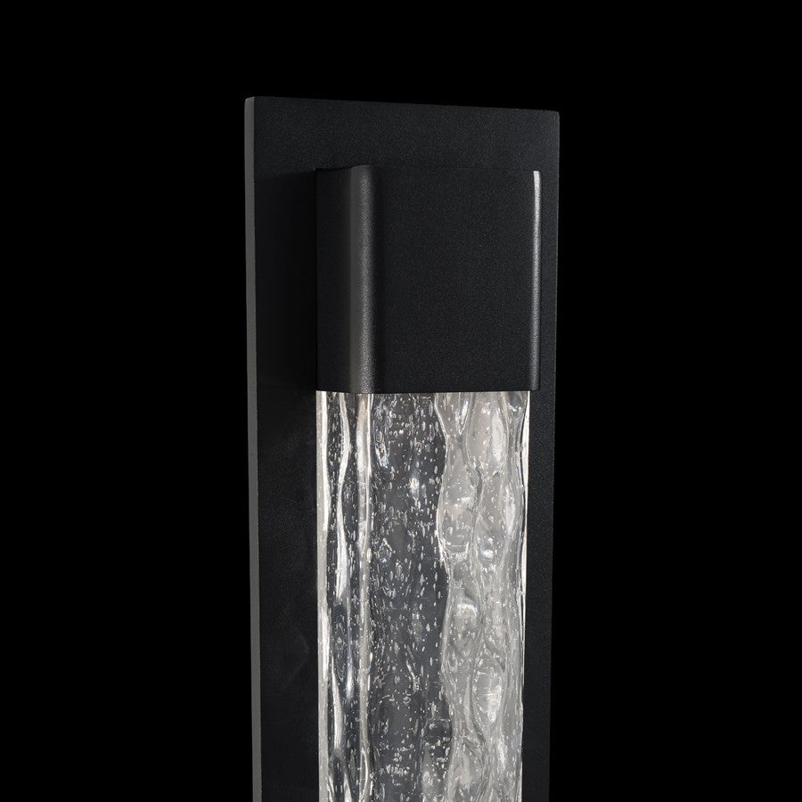 Modern Forms Mist 1Lt 23" LED Outdoor Post Light, Black/Seedy