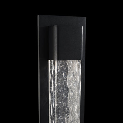 Modern Forms Mist 1Lt 23" LED Outdoor Post Light, Black/Seedy