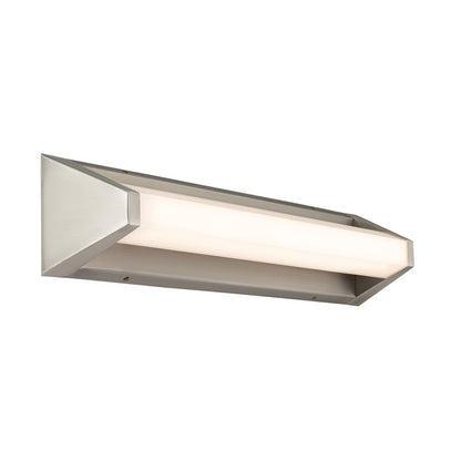 Modern Forms Swale 27" LED Bath/Wall Light, 4000K, Nickel/White