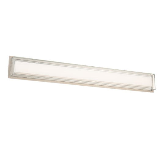 Modern Forms Ice Bar 38" LED Bath/Wall Light/2700K, NK/Clear - WS-16538-27-BN