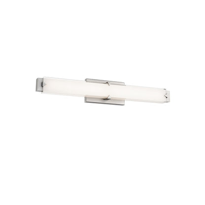 Modern Forms Carlisle 27" LED Bath/Wall Light/2700K, NK/WH - WS-7527-27-BN