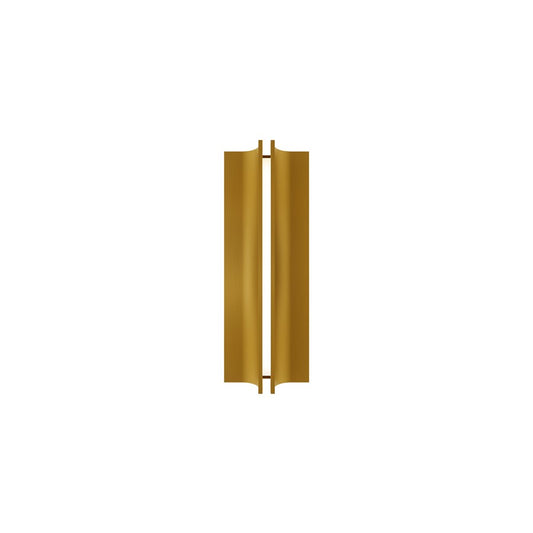 Modern Forms Strait 1Lt 16" LED Wall Sconce/2700K, Brass/White - WS-82516-27-AB