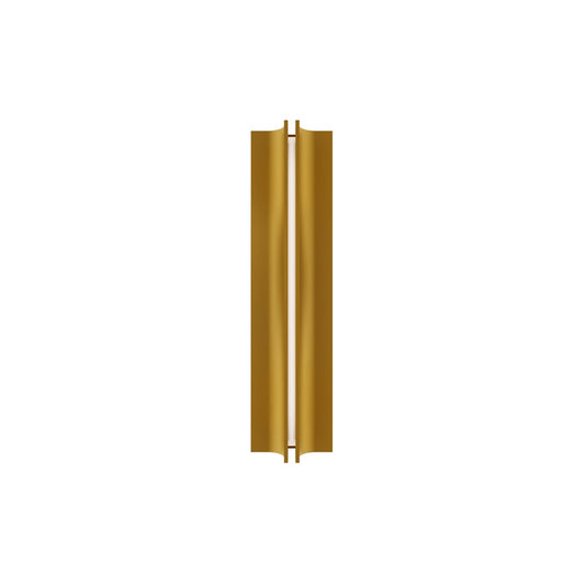 Modern Forms Strait 1Lt 22" LED Wall Sconce/3000K, Brass/White - WS-82522-30-AB