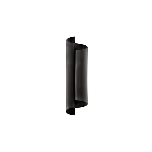 Modern Forms Pirouette 1Lt 18" LED Wall Sconce/3500K, Black - WS-94518-35-BK