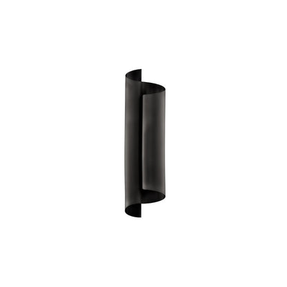 Modern Forms Pirouette 1Lt 18" LED Wall Sconce, Black - WS-94518-40-BK