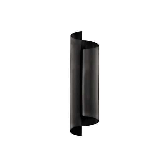 Modern Forms Pirouette 1Lt 24" LED Wall Sconce/3500K, Black - WS-94524-35-BK