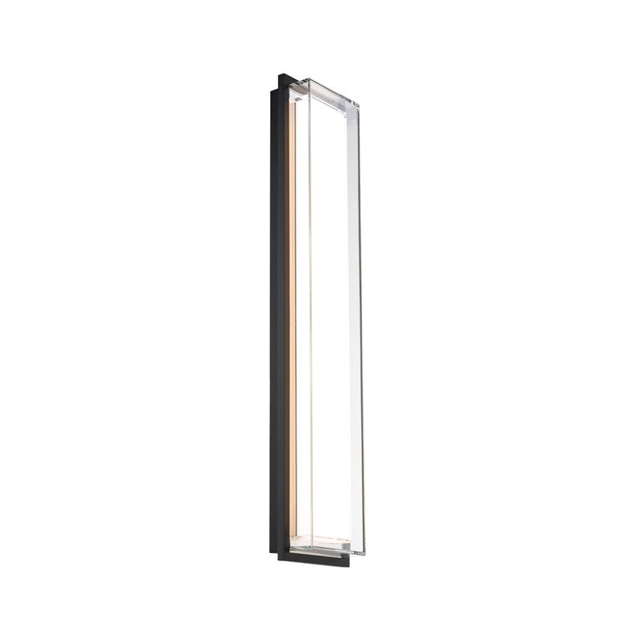 Modern Forms Ice Bar 26" LED Outdoor Wall/2700K, BK/CL/WH - WS-W16526-27-BK
