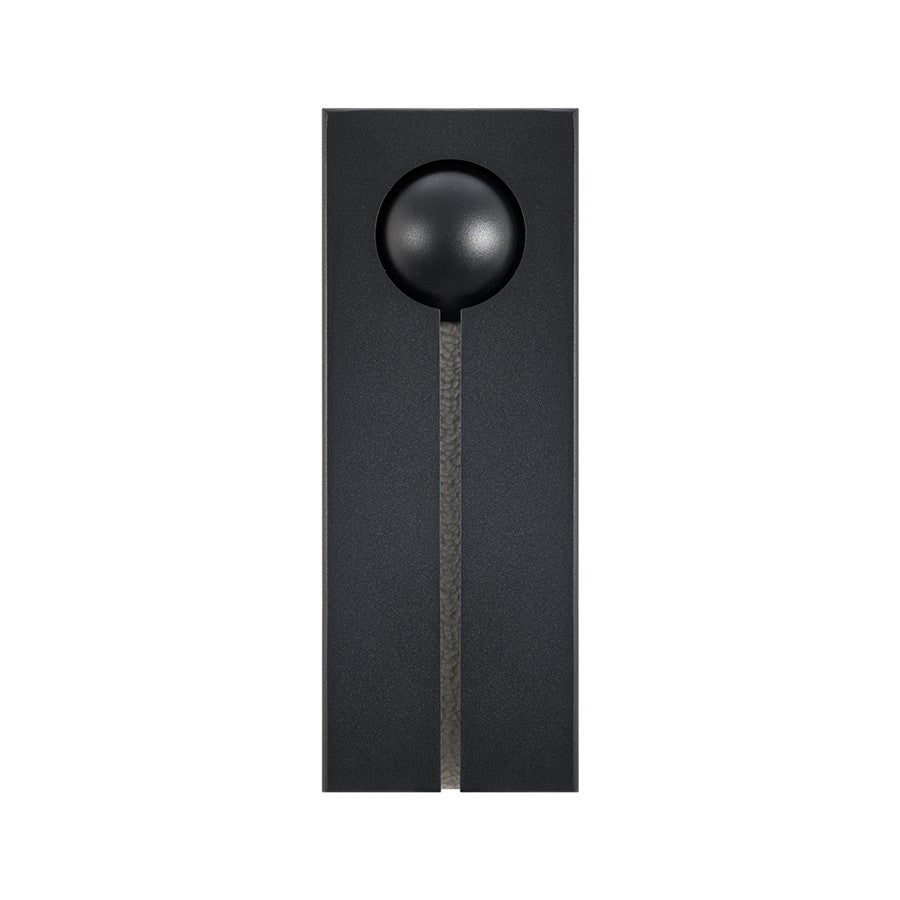Modern Forms Keyhole 16" LED Outdoor Wall Light, BK/TNK - WS-W20516-BK-BN