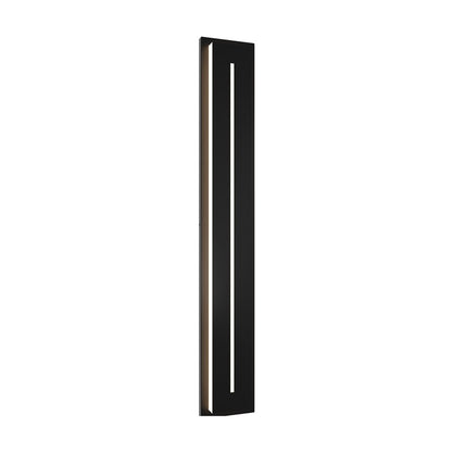 Modern Forms Midnight 46" LED Outdoor Wall Light/3000K, BK/WH - WS-W66246-30-BK
