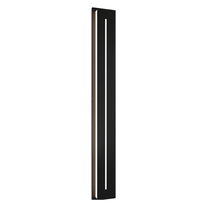 Modern Forms Midnight 66" LED Outdoor Wall Light/3500K, BK/WH - WS-W66266-35-BK