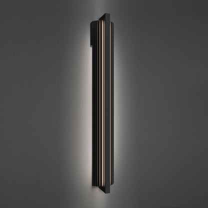 Modern Forms Krimp 1Lt 36" LED Outdoor Wall Light, Black
