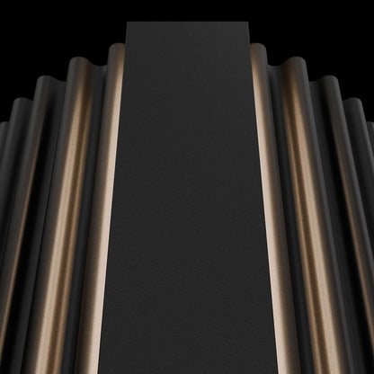 Modern Forms Krimp 1Lt 36" LED Outdoor Wall Light, Black