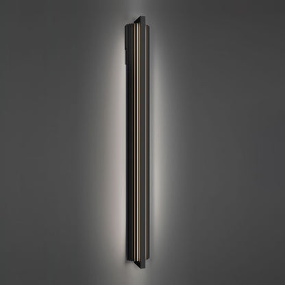 Modern Forms Krimp 1Lt 48" LED Outdoor Wall Light, Black