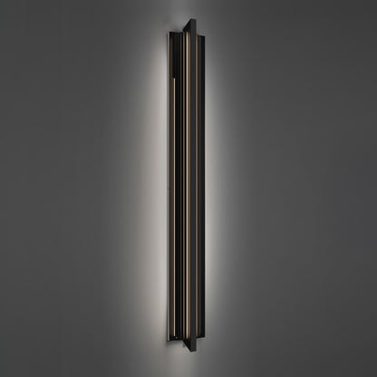 Modern Forms Krimp 1Lt 60" LED Outdoor Wall Light, Black
