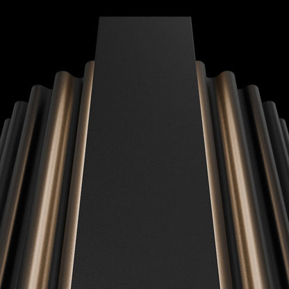 Modern Forms Krimp 1Lt 60" LED Outdoor Wall Light, Black