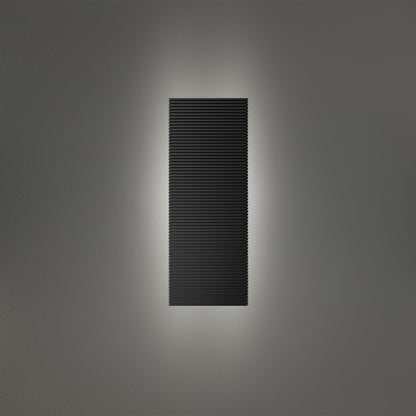 Modern Forms Pillar 2Lt 16" LED Outdoor Wall Light, 3000K, BK