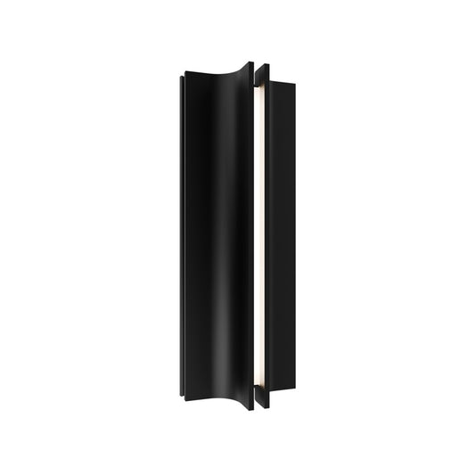 Modern Forms Strait 16" LED Outdoor Wall Light/3000K, Black - WS-W82516-30-BK
