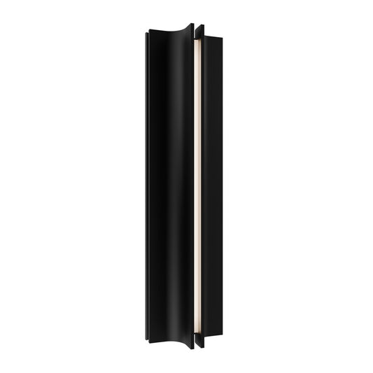 Modern Forms Strait 22" LED Outdoor Wall Light/3000K, Black - WS-W82522-30-BK