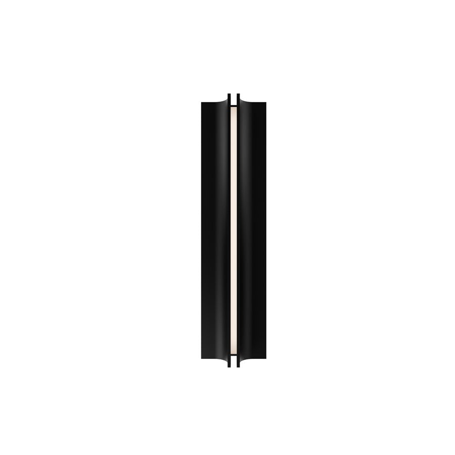 Modern Forms Strait 22" LED Outdoor Wall Light, 3500K, Black