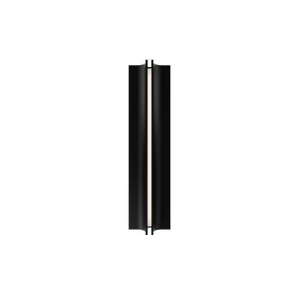 Modern Forms Strait 1Lt 22" LED Outdoor Wall Light, Black