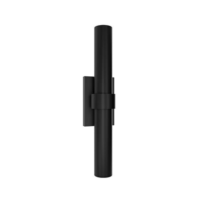 Modern Forms Quincy 2Lt 20" LED Outdoor Wall Light, Black - WS-W84520-40-BK