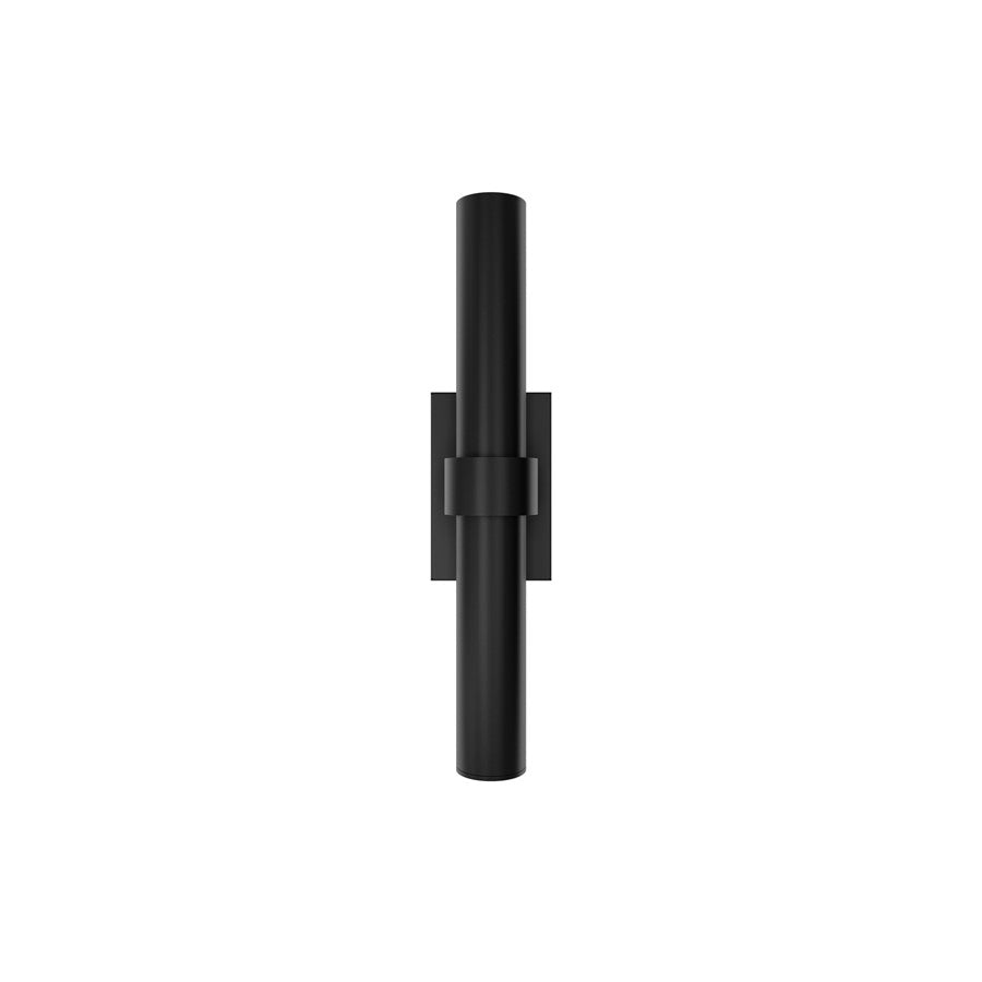 Modern Forms Quincy 2Lt 20" LED Outdoor Wall Light, Black