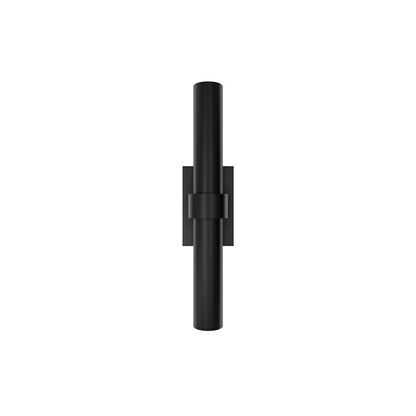 Modern Forms Quincy 2Lt 20" LED Outdoor Wall Light, Black