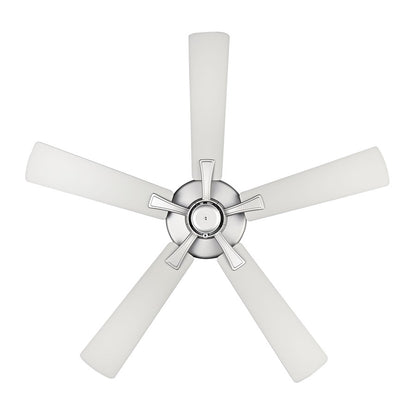 RP Lighting Velbreeze 5Bld 52" Ceiling Fan, Brushed Pewter