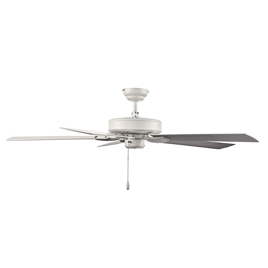 RP Lighting Brisden 5Bld 52" Ceiling Fan, Matte White