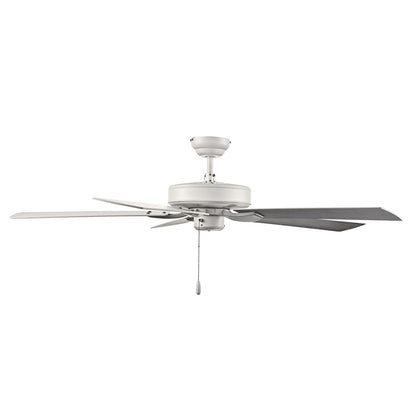RP Lighting Brisden 5Bld 52" Ceiling Fan, Matte White