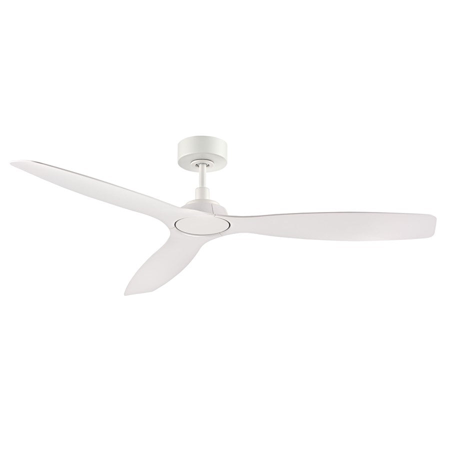 RP Lighting Cirova 3Bld 52" Ceiling Fan, Matte White - 1075MWWMWW