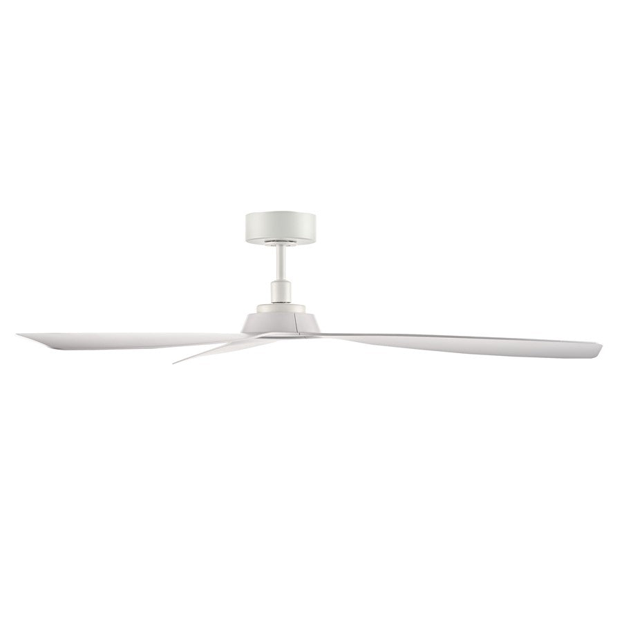 RP Lighting Cirova 3Bld 52" Ceiling Fan, Matte White