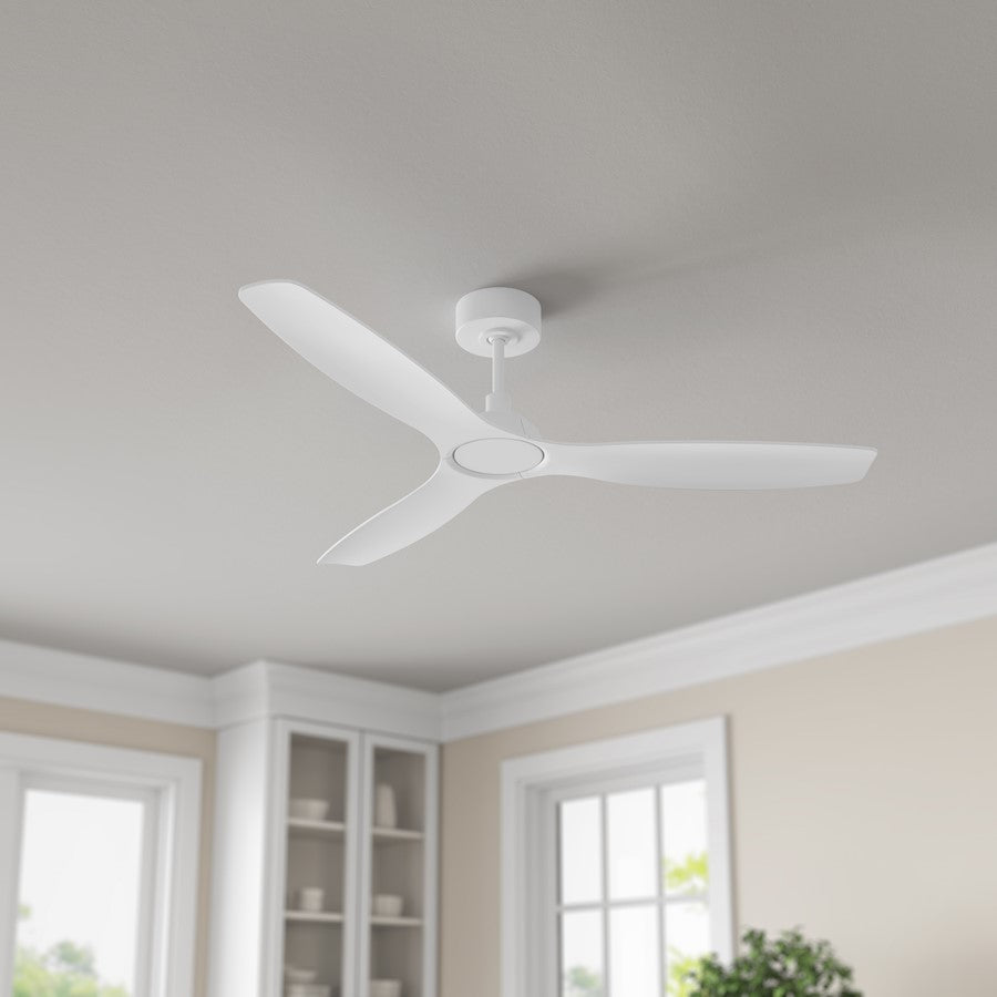 RP Lighting Cirova 3Bld 52" Ceiling Fan, Matte White