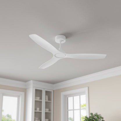 RP Lighting Cirova 3Bld 52" Ceiling Fan, Matte White