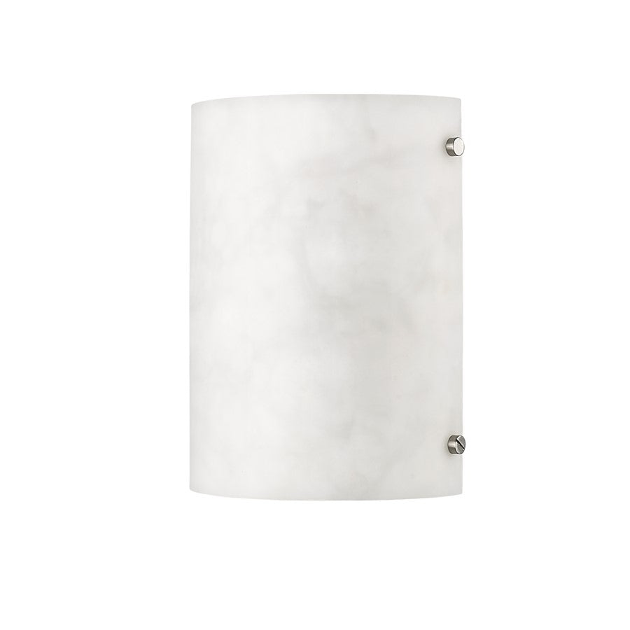 Millennium Lighting 1Lt Wall Sconce, Brushed Nickel/Resin