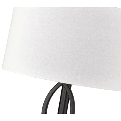Millennium Lighting Rylee 1Lt Wall Sconce, Black/Linen